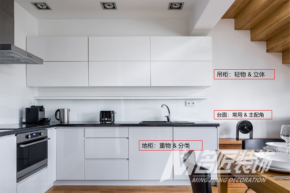 文山厨房室内装修设计规划，让空间扩容提升厨房的收纳能力