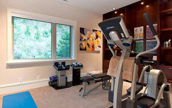 文山装修设计室内家庭健身房，让自己过上健康生活